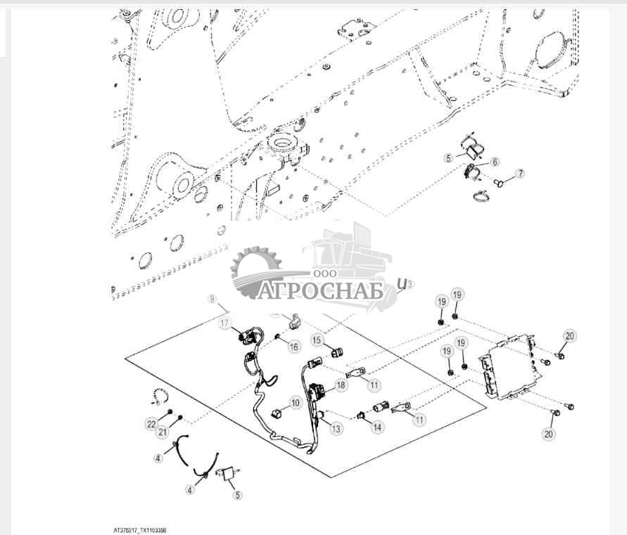Узел модульного телематического шлюза (MTG) JDLink™, 3G 